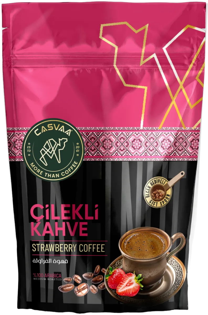 Çilekli Kahve - 160Gr